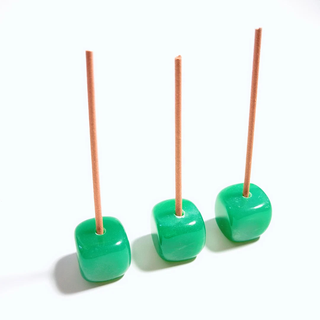 DIY Best sale Green Aventurine Incense Holder Home Furnishing Creative Craft ornament for home