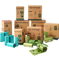 Eco-Friendly Custom Cornstarch Dog Poop Bags Biodegradable Compostable Plastic Wrap for Sustainable Pet Waste Disposal