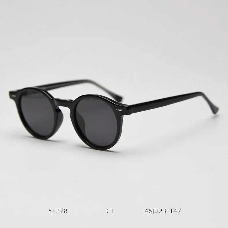 2025 Sunglasses Man Polarized Sun Glasses Woman Luxury Brand Vintage Round TR90 Frame Night Vision Goggles