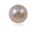 Earrings Pearl 6mm Half Drilled Freshwater Pearls Beads Round Natural Purple Hole: 0.5mm