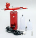 Tool Cordless Airbrush Kit with Compressor Air Brush Gun Kit High Pressure Airbrush Painting Supplies Mini Airbrush Set Tool