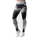 YWKL-6069 New Casual Design Geometric Digital Printing High Waist Leisure Fitness Yoga Sports Leggings Customized logo