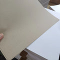 Good Stiffness 400gsm 450gsm Duplex Paper Board Grey Back Sheets
