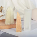 E-1025 Handmade Bullfight Horn 3D Silicone Candle Mold Geometry Stripe Aromatherapy Soy Wax Mould Epoxy Resin Home Decor  Gypsum