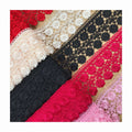 7cm Korean Sofa Bedding Polyester Lace Water Soluble Fabric Soft Upholstery Textile Garment Sewing Embroidery Border Lace Trims