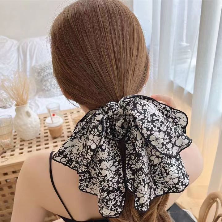 Fashion New Arrival Girls Hairgrips Bows Hair Ties Korean Elastic Hair Ties Women Hair Accessories
