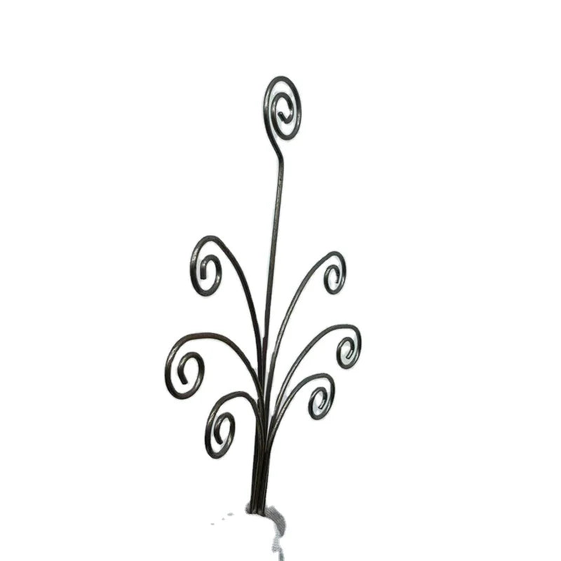 Wrought Iron Stair Railing Panels Torsion Spring for Fence Elements Stair Decor