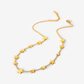 Handmade 18k Gold Plated Stainless Steel Women's Necklace With Zircon Stone Fashionable Pentagon Star Parties Weddings Gifts