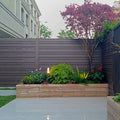 Customized Modern Style Intelligent Aluminum Sliding Fence Gate Automatic Outdoor Turing Gate