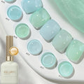 15ml Peppermint Menbo Nail Polish Gel Summer New Ice Penetrating Mint Nail Polish Gel for Nail Art DIY