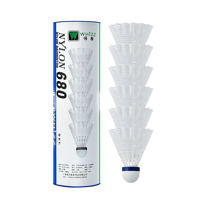 Hot Sale Factory Best Price Club Training Sports Strong Durable Nylon Badminton Nylon Shuttlecock