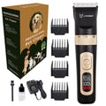 Dog Clippers Low Noise Rechargeable Pet Clipper Cordless Pet Grooming Tool Professional Dog Hair Trimmer Set
