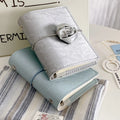 Water Ripple Textured Cover Loose-leaf Notebook M5 Travel Strap Artistic Daily Planner for Carrying Around.