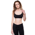 Custom Eco Bamboo Jersey Cami Crop Top Leopard Print Fitted Neckline Short Length Sustainable Bamboo Cami with Logo Printing