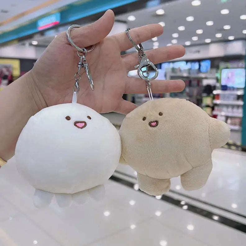 Wholesale Cute Animal Mini Plush Keychains Toys Pendant Mini Stuffed Animal Plush Doll Kawaii Plush Key Chains Toys Gifts Girls