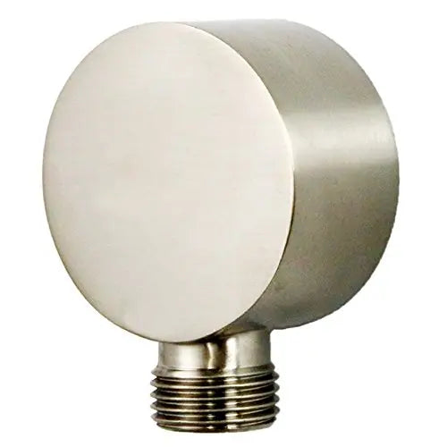 Modern Bathroom Shower Head Joint Brass Brushed Nickel 1/2" NPT Shower Hose Connector Wall Mounted Shower Kits