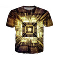 New Arrival Men's Tees Hipster Hip-Hop Urban Modern Street Fashion Print Stylish Digital Printing T-Shirt