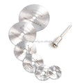 7pcs Mini Saw Blade Set HSS Material Circular Saw Blade Electric Grinding Cutting Disc Rotary T Electric Circular Saw Blades