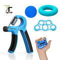 Wholesale TTSPORTS 5-Piece Adjustable Hand Grip Strengthener 60kg for Fitness Exercise & Bodybuilding Strength Training