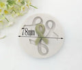 D-0233 New sugar turning silica gel mold 8-shaped rope knot bow DIY baked pastry cake decoration cake