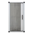 Aluminum Alloy Frame Mosquito Net Folding Metal Pleated Mesh Door Trackless Pleated Insect Screen Easy to Install
