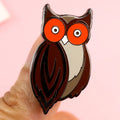 Creative Owl Lapel Pin Manufacturer Metal Souvenir Gifts Badge Enamel Lapel Pin Custom Metal Badge