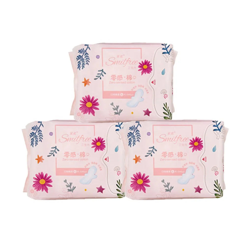 Customized Anion Chip Disposable Women Pads Sanitary