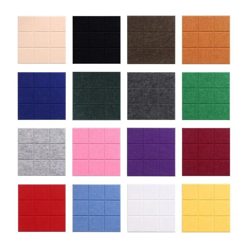 Woxin Polyester Effective Noise Reduction Foam Acoustic Panels Wall Roof Noise Insulation Material Flame Resistant Customizable