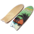 OEM Land Surfboard Northeast Maple a Grade Wood Surface  Single Rocker 32 Inch  Surf Skate Deck