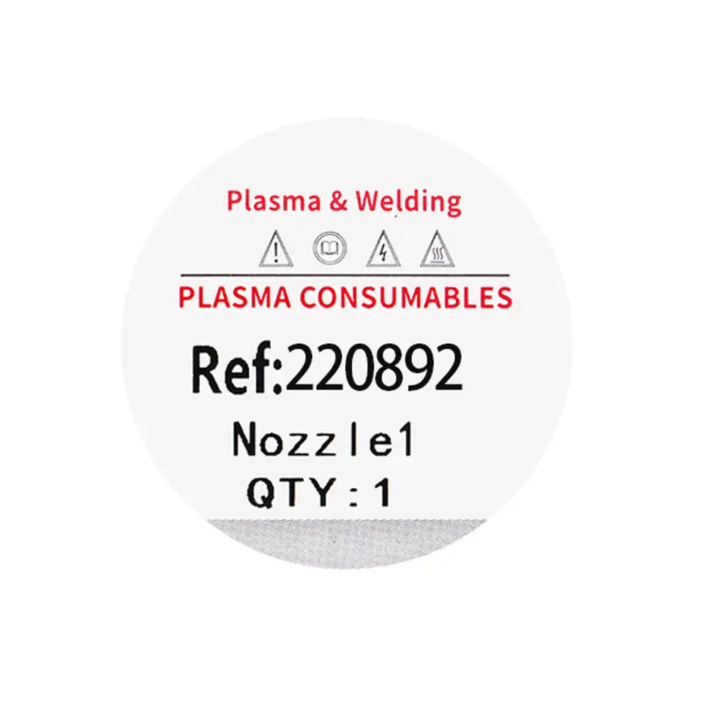 Maxpro200 Plasma Cutting Torch Consumable 130A Plasma Nozzle Tips 220892 Plasma Torch Spare Parts Welding Tip
