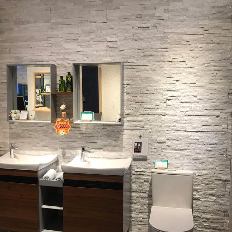 Flexible Indoor/Outdoor Waterproof Artificial Stone Wall Panel Interior Walls Easy Installation Traditional Country Style Broad