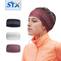 Shuntaixin Thermal Ear Muffs Ski Running Warmers Yoga Outdoor Winter Men'S Sports Fleece Headbands Moisture Wicking Sweatband