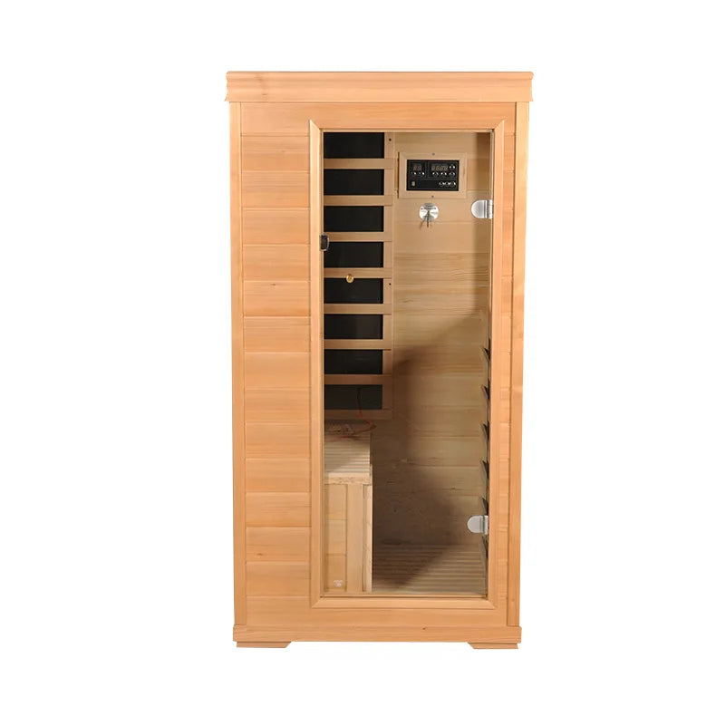 Far Infrared Sauna Room Health Dry Steam Dry Sauna for 2-3 Person Sauna