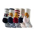 Korea Socks Women Cartoon Animal Dog Socks Cute Funny Ankle Socks