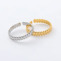 Wholesale Titanium Stainless Steel 4mm Wide Engagement Non Tarnish Chic Minimalist Finger Ring Jewelry for Women