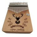 Wholesale Custom Kalimba Merry Christmas 17 Key Kalimba