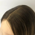 China Manufacture Highlight European Virgin Hair Gorgeous  Lace Top Kosher Sheitel Wig