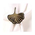Ginkgo Leaf Napkin Ring for Wedding Decorations