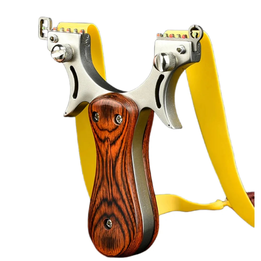 Metal Slingshot for Precision Target Shooting With Triple Target Shooting Hunting Catapult
