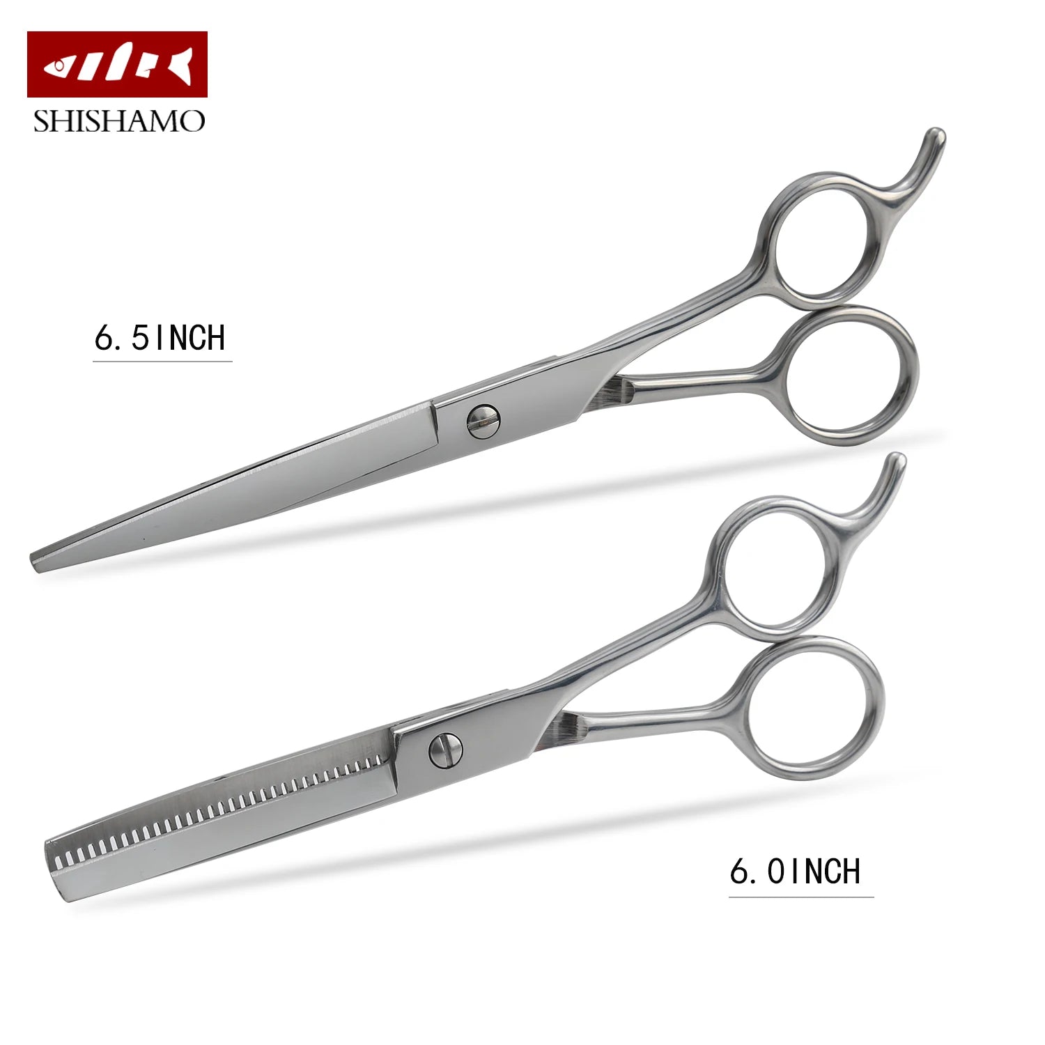 Professional Scissor Cut Hair Cutting Salon Scissors Barber Thinning Shears Hairdressing Scissors Set Tijeras for Home Use
