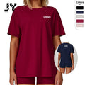 Joyyoung Wholesale Plus Size Breathable Eco-Friendly Women's T-shirts Quick Drying Sweatshirts Fitness Sports Loose Running Yoga