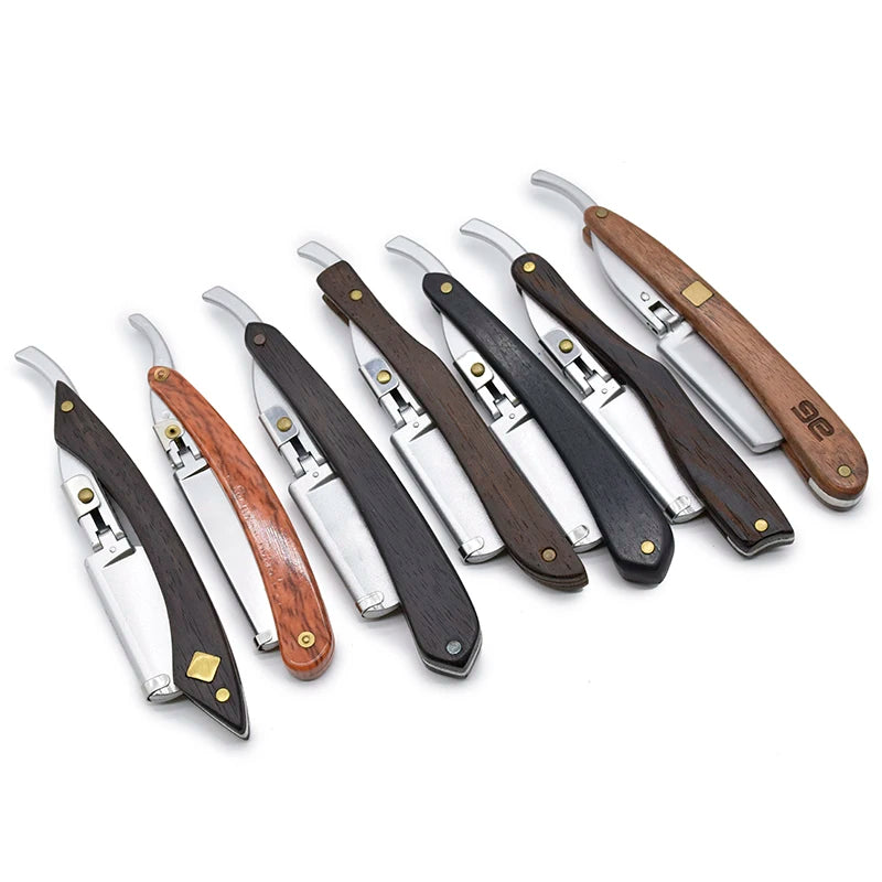 Straight Razors for Men Barber Razor Blades Professional Single Blade Razors for Men Navajas Para Barbero Straight Edge Razor