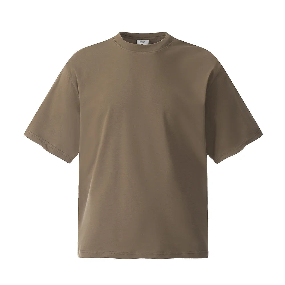 Wholesale Blank Plain t Shirt Custom Your Logo Printing 100% Cotton Tshirt Printed Plus Size Men's T-shirt for Men