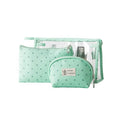 New Fashion Design 3 in 1 Set Make up Bag Waterproof  PVC Transparent Cosmetics Makeup Bags Custom logo clear Toiletry Bag
