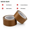 High Temperature PTFE Fiberglass Tape Non-stick Backed Design with Metal Detectable Feature for Industrial Application.