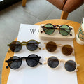 2023 Wholesale Retro Vintage New Small Frame Simple Classic Uv400 Shades Sunglasses Sun Glasses for Women