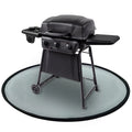 24' Inch Round Aluminum Silicone Fiberglass Non-Stick  Fireproof Fireside Outdoor Grills and Fire Pits Fire Resistant Mat