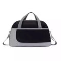 Lilalila Custom Washable Fashion Nylon Zipper Gym Duffle Bag with Shoe Compartment Unisex Small Waterproof Travel Bag