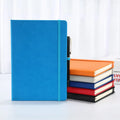 Business Notebook Customized A5 Leather PU Printed Sewing Binding Notepad with Custom Logo Simple Cheap Stationery