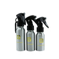 Empty Cosmetic Aluminum Bottle With Fine Mist Trigger Spray